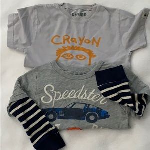 Lot of 2 boys tops